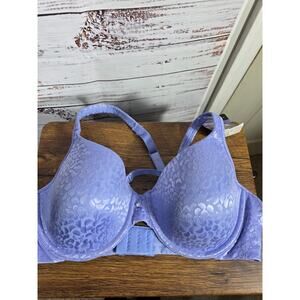 Bali One Smooth U Back Smoothing Underwire Bra Blue Women's Size 38C NWT